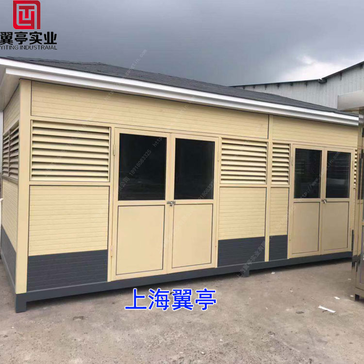 大型垃圾收集房現(xiàn)場制作完工！